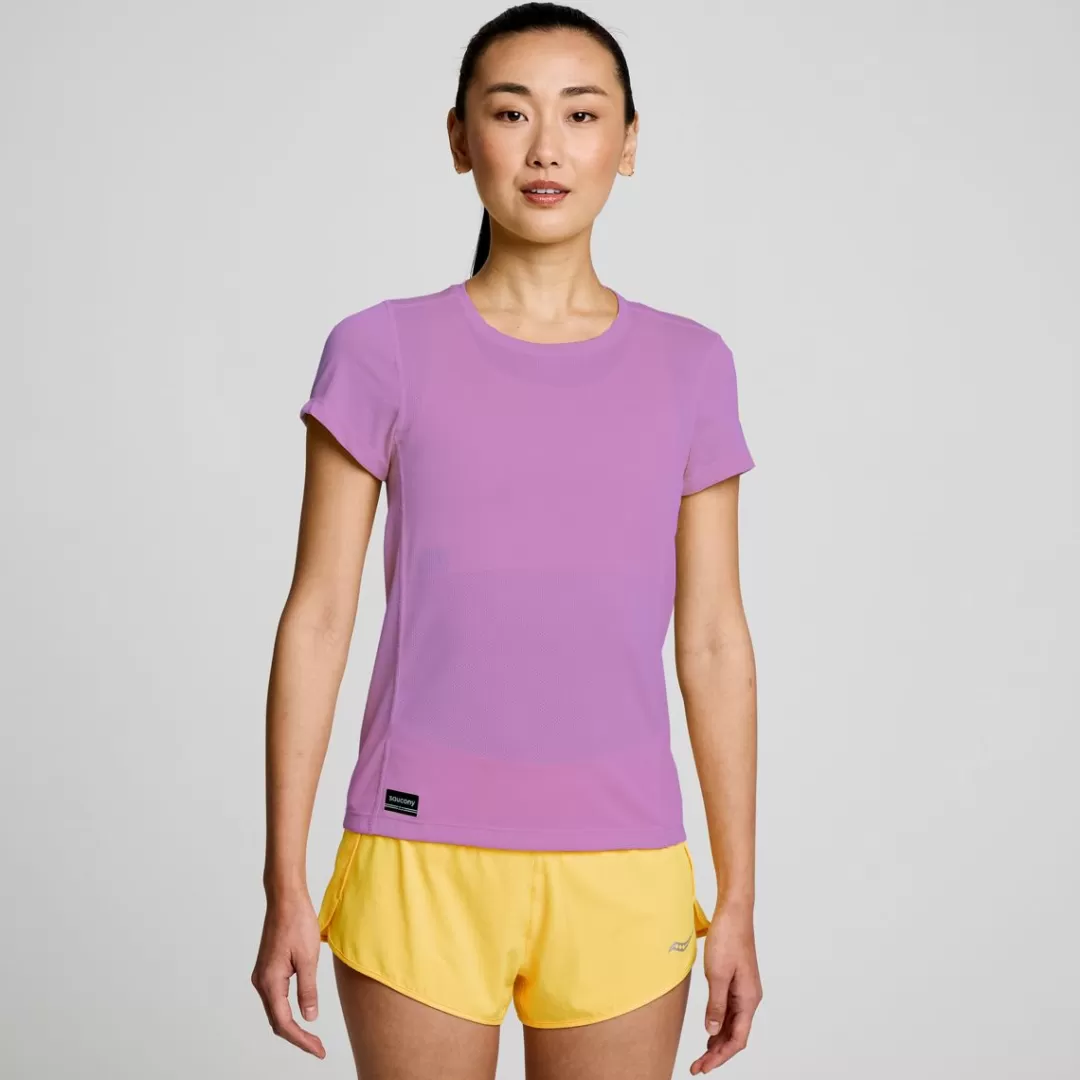 Donna Stopwatch Short Sleeve-saucony Fashion