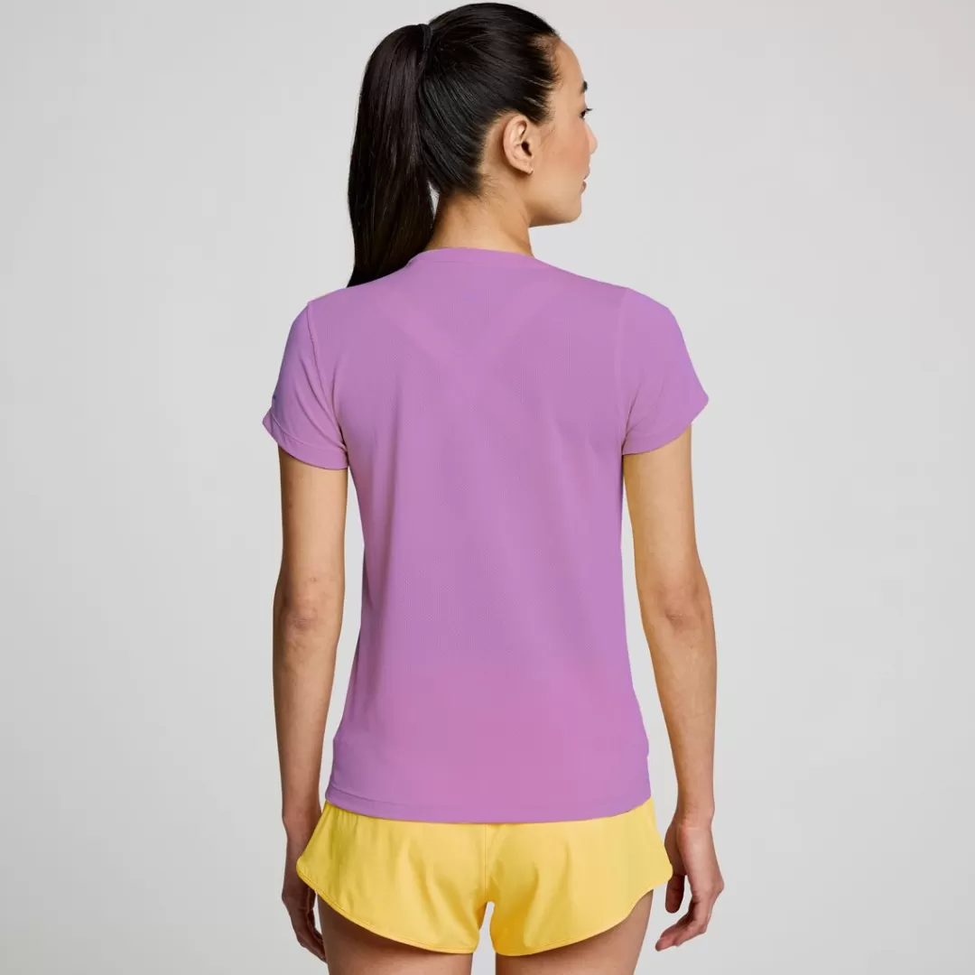 Donna Stopwatch Short Sleeve-saucony Fashion