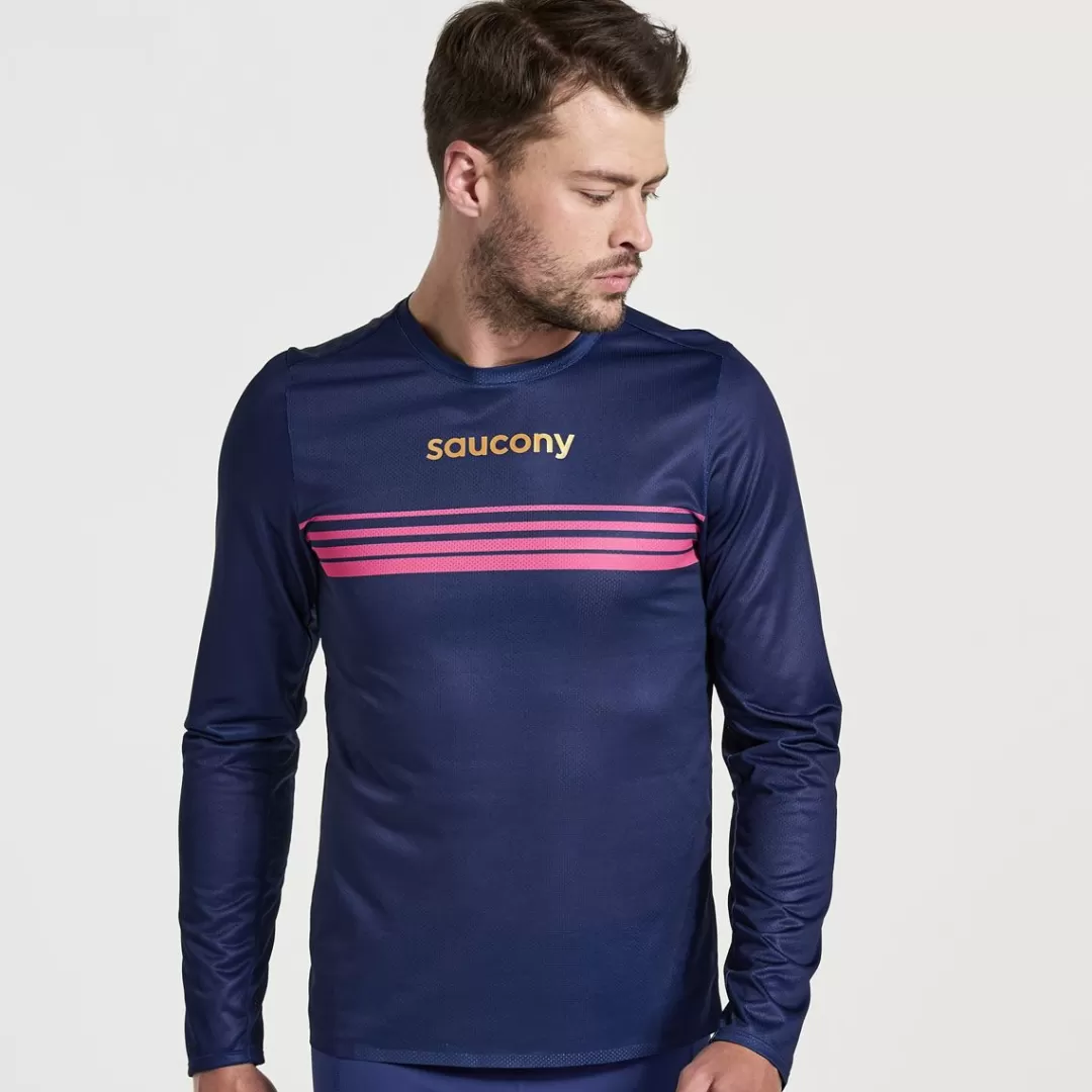 Uomo Elite Long Sleeve-saucony Discount