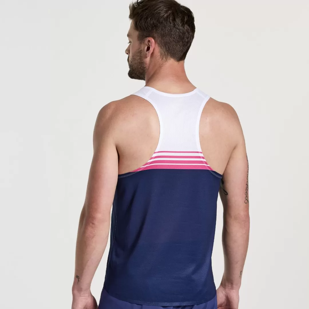 Uomo Elite Singlet-saucony Cheap